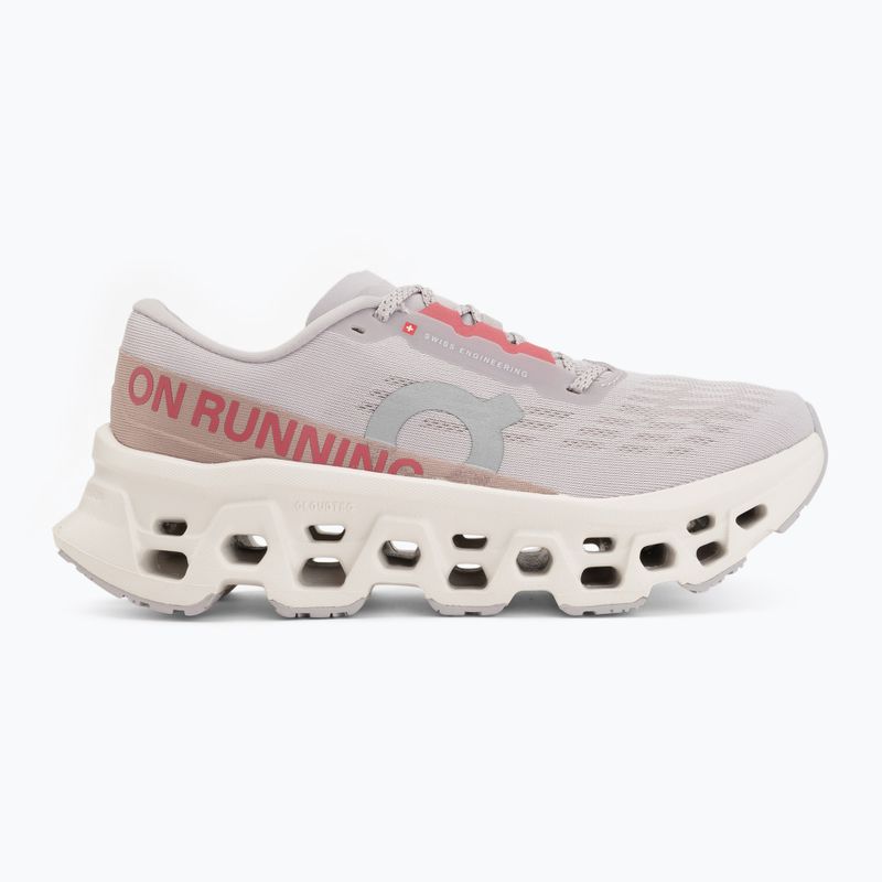 Women's running shoes On Cloudmonster 3 ether/ivory 2