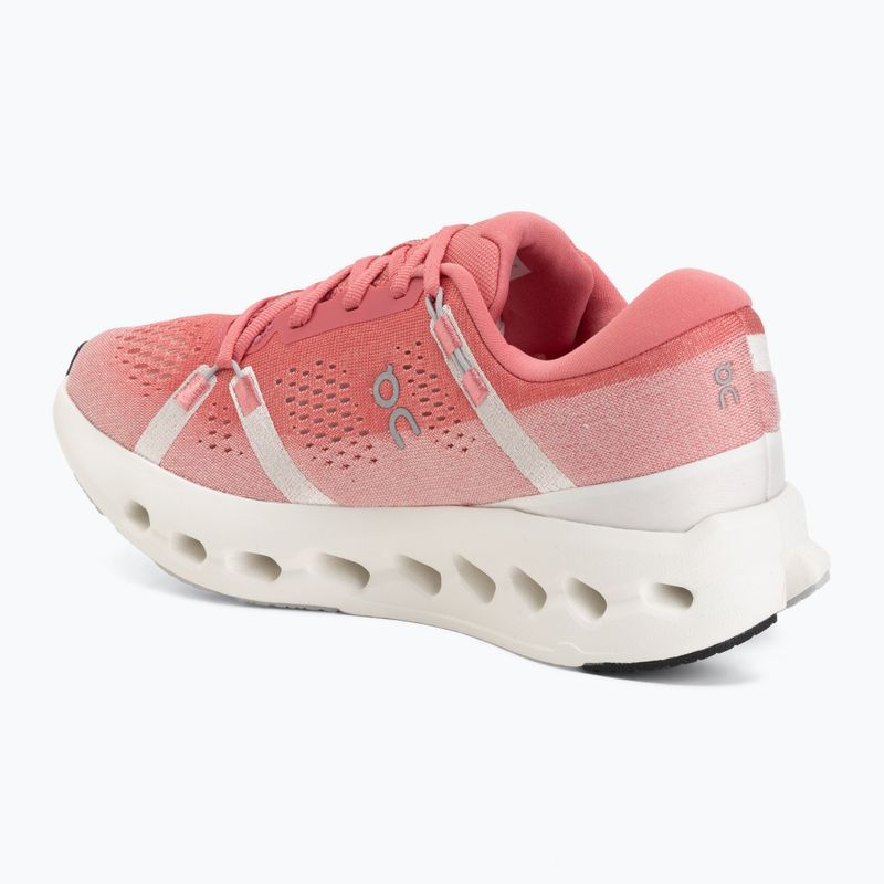 Women's running shoes On Cloudsurfer 2 camellia/ivory 3