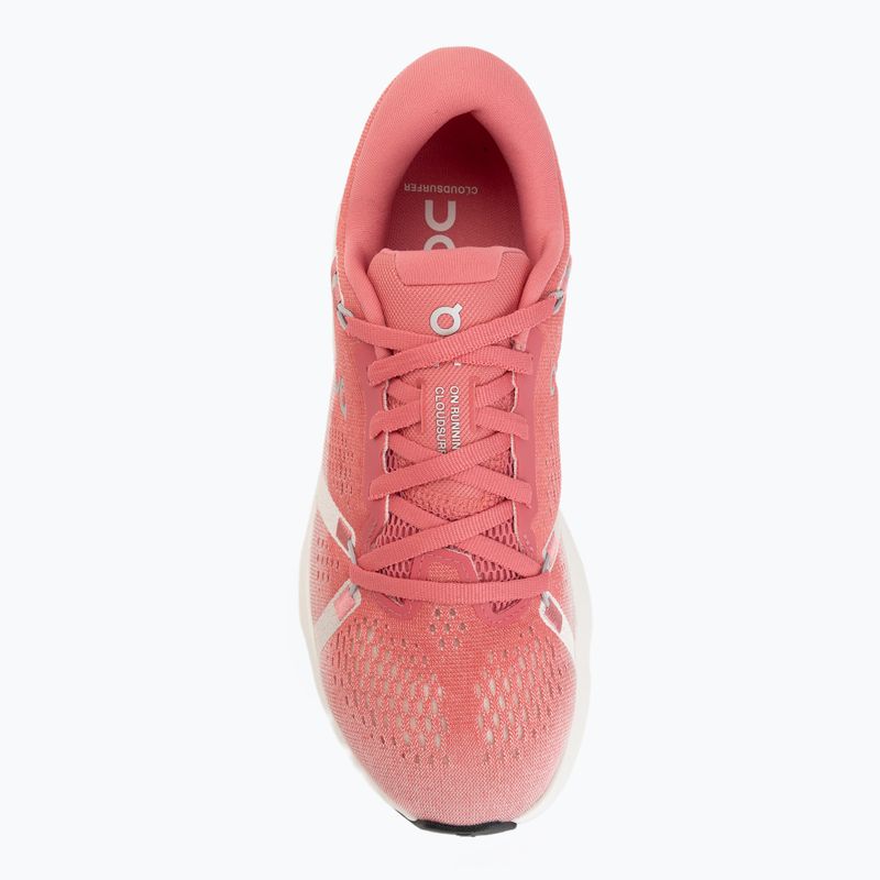 Women's running shoes On Cloudsurfer 2 camellia/ivory 5