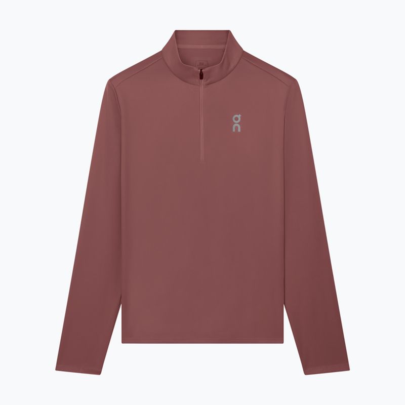 Men's running sweatshirt On Core 1/4 Zip barberry