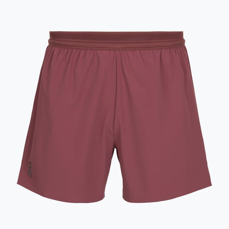 Men's running shorts On 5" Performance barberry 8