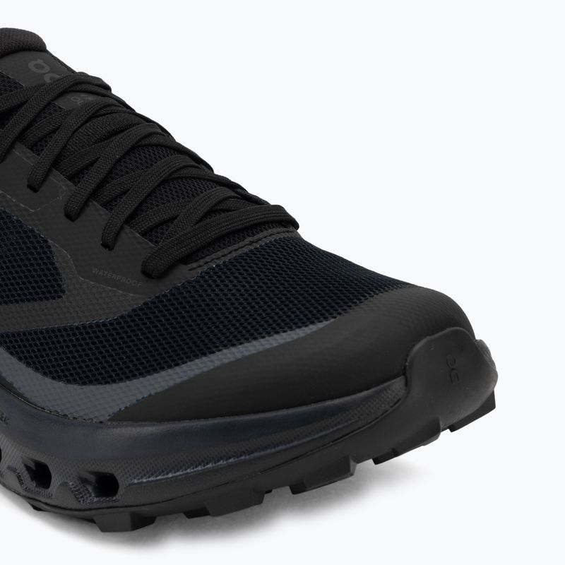 Men's running shoes On Cloudvista 3 Waterproof black/black 7