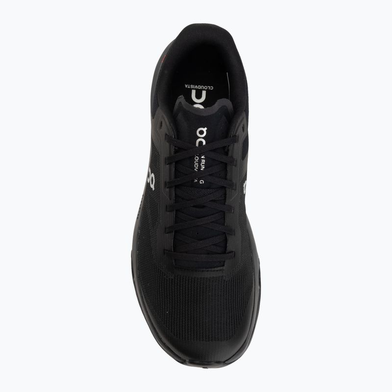 Men's running shoes On Cloudvista 3 black/black 5