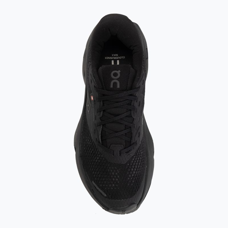 Women's running shoes On Cloudrunner 3 Max black/black 5