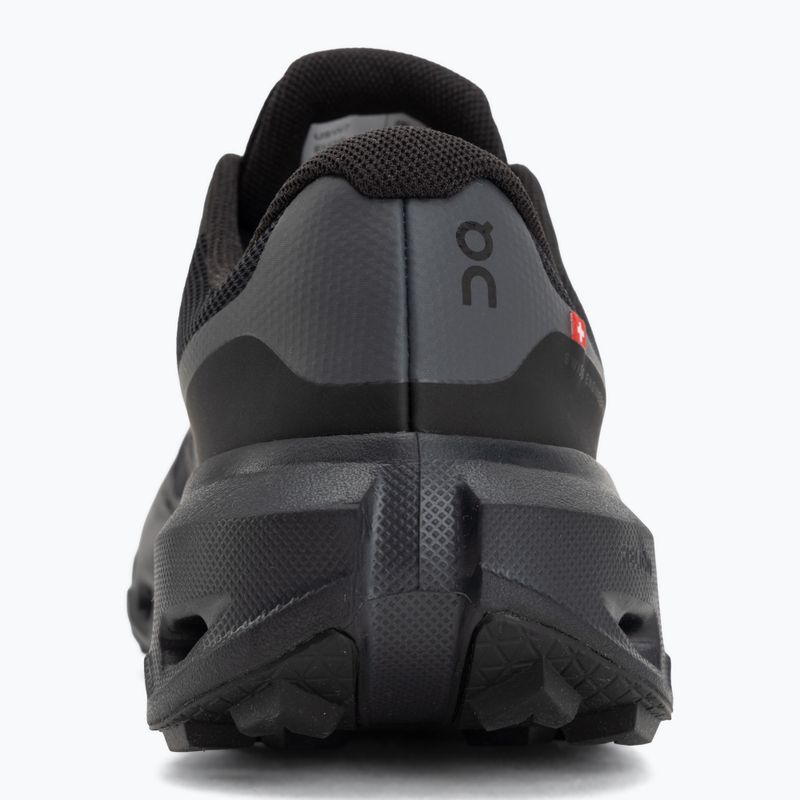 Women's running shoes On Cloudvista 3 Waterproof black/black 6