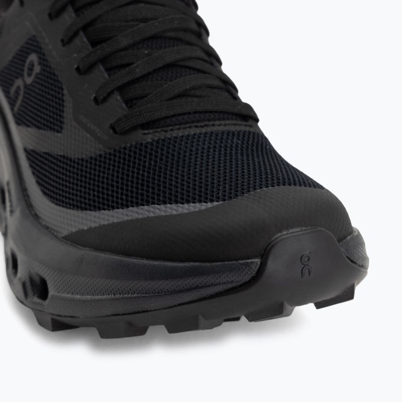 Women's running shoes On Cloudvista 3 Waterproof black/black 7