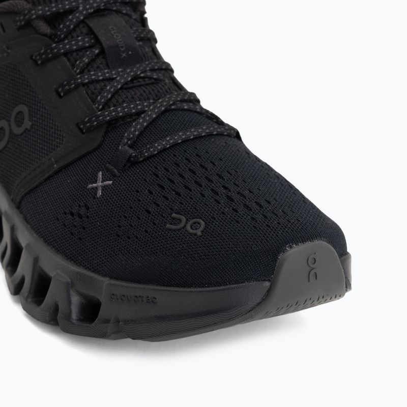 Women's training shoes On Cloud X 5 black/black 7