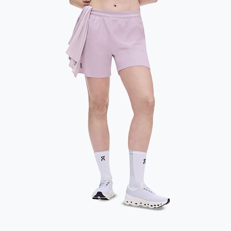 Women's running shorts On 5" Performance foxglove