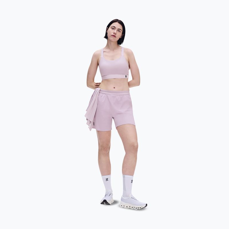 Women's running shorts On 5" Performance foxglove 2