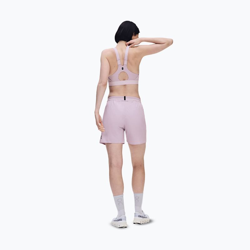 Women's running shorts On 5" Performance foxglove 3