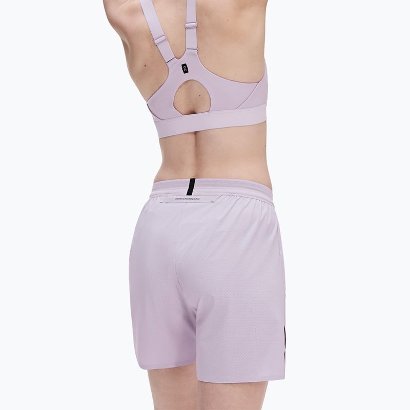 Women's running shorts On 5" Performance foxglove 5