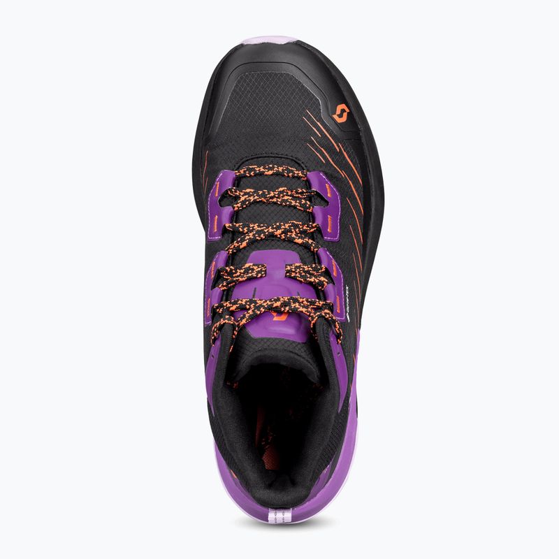 Women's running shoes SCOTT Kinabalu 3 Mid Gore-Tex black/vivid purple 10