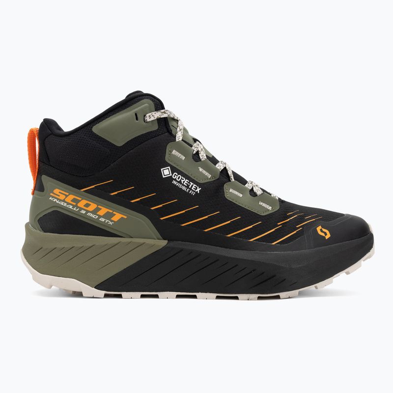 Men's running shoes SCOTT Kinabalu 3 Mid Gore-Tex black/fir green 2