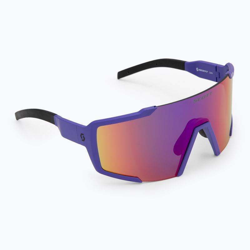 SCOTT Shield Compact ultra purple/teal chrome sunglasses