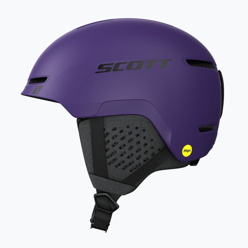 SCOTT Track Plus deep purple ski helmet 2