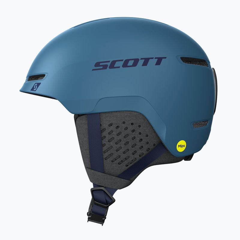 SCOTT Track Plus ski helmet solid blue 2