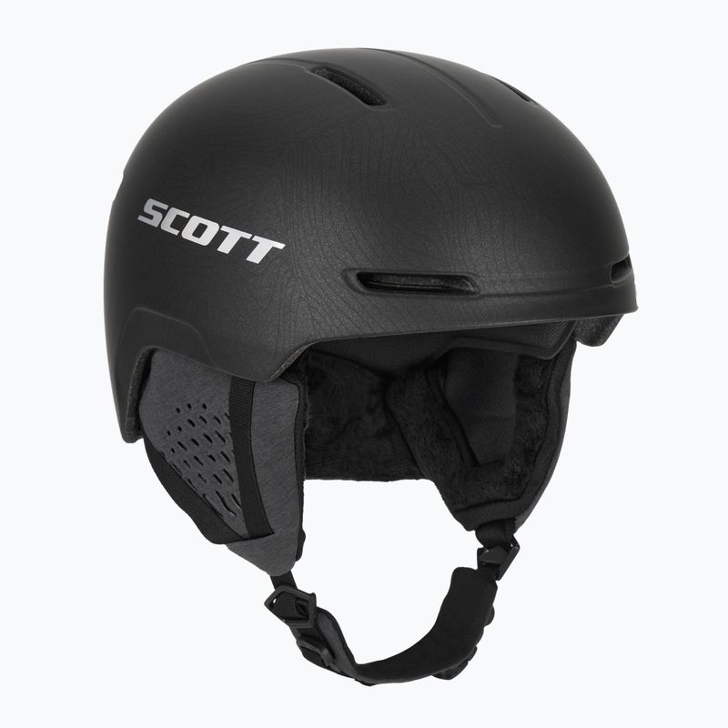 SCOTT Track Plus ski helmet granite black/holo grey