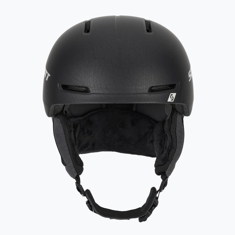 SCOTT Track Plus ski helmet granite black/holo grey 2