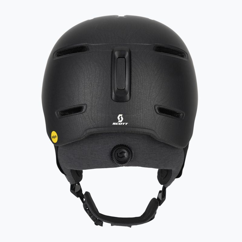 SCOTT Track Plus ski helmet granite black/holo grey 4