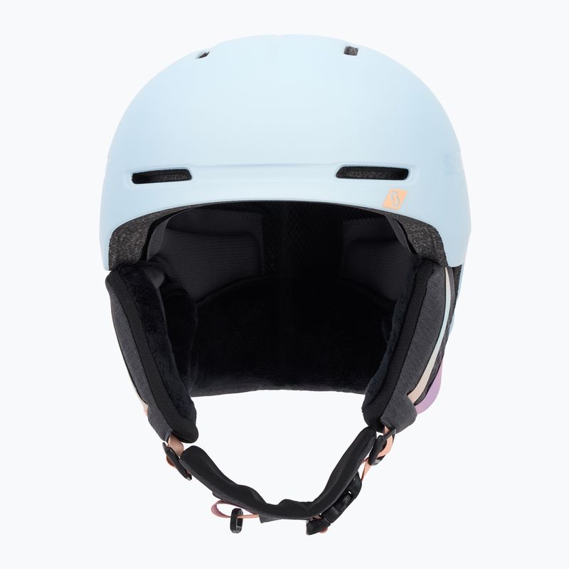 SCOTT Track Plus soft blue ski helmet 2