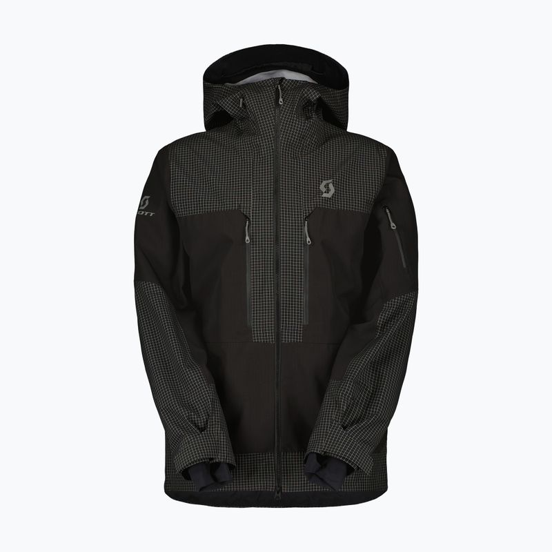 Men's Ski Jacket SCOTT Vertic Ripstop 3L black