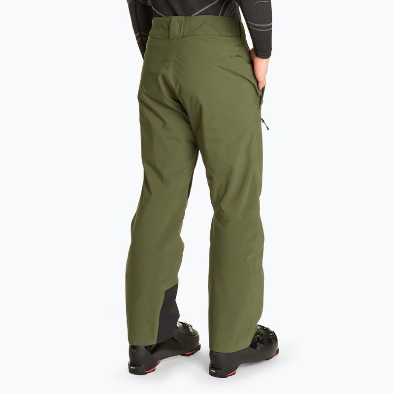 Men's ski trousers SCOTT Ultimate Dryo douglas green 2