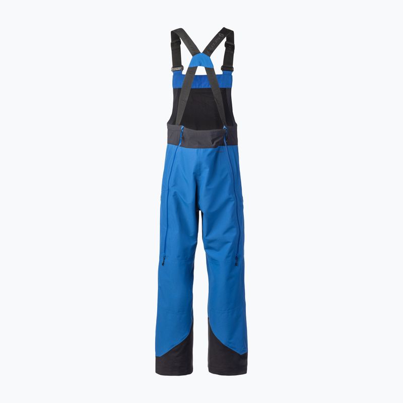 Scott Vertic Ripstop 3L solid blue men's ski trousers 2