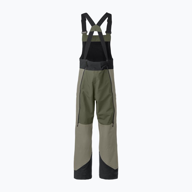 Scott Vertic Ripstop 3L men's ski trousers douglas green/dust grey 2
