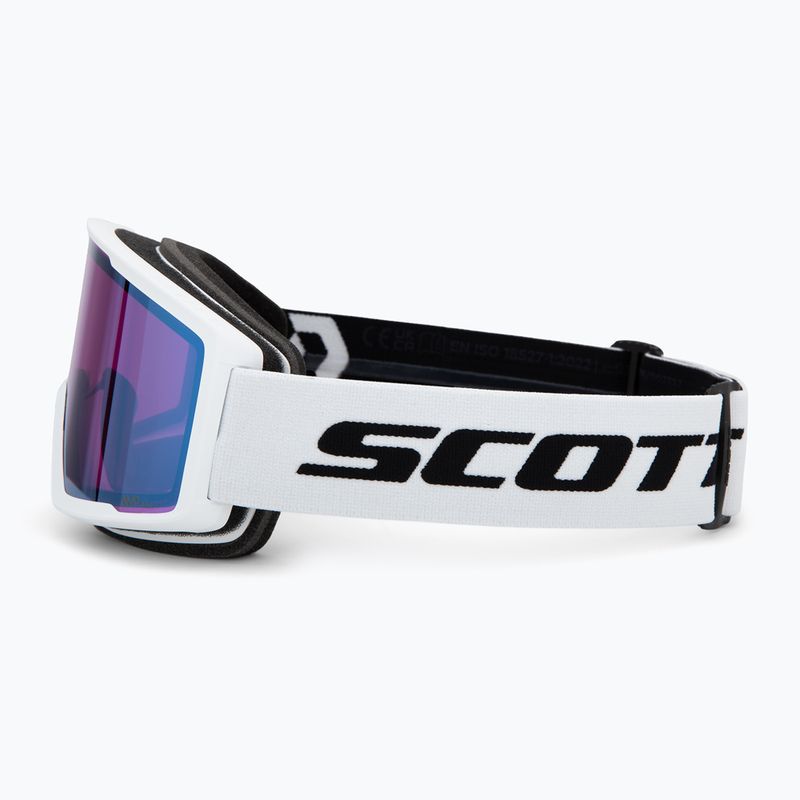 Ski goggles SCOTT Factor Pro LS mineral white/black amp ls blue chrome 4