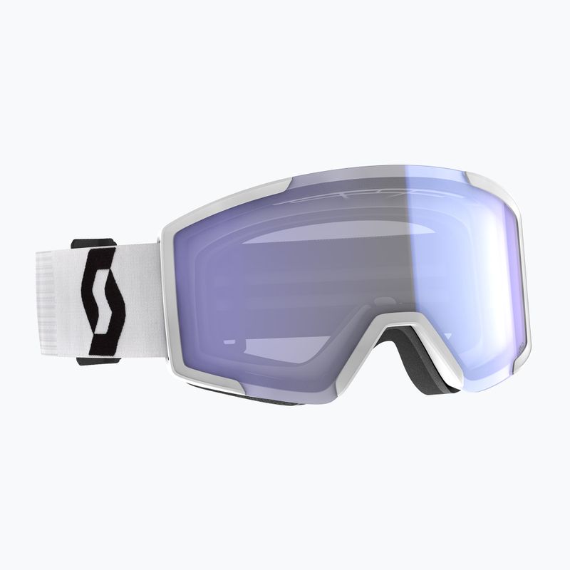 SCOTT Shield ski goggles mineral white/black/illuminator blue chrome