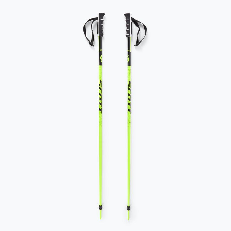 SCOTT ski poles Sea neon yellow