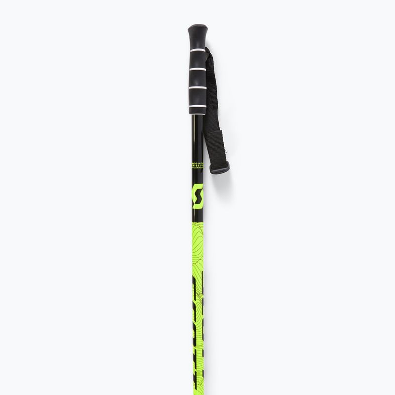 SCOTT ski poles Sea neon yellow 2