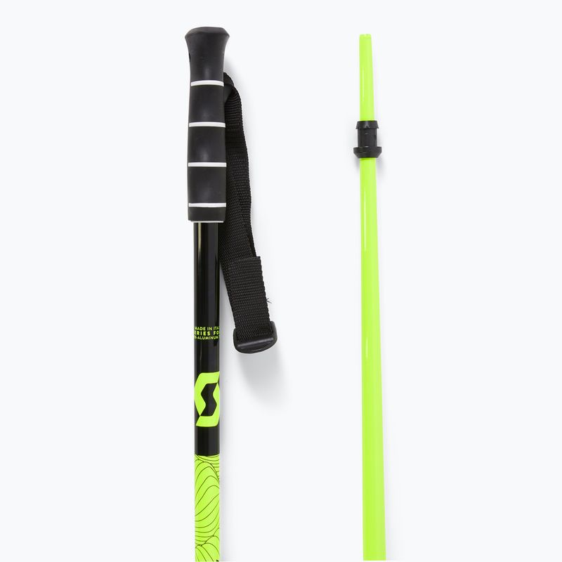 SCOTT ski poles Sea neon yellow 3