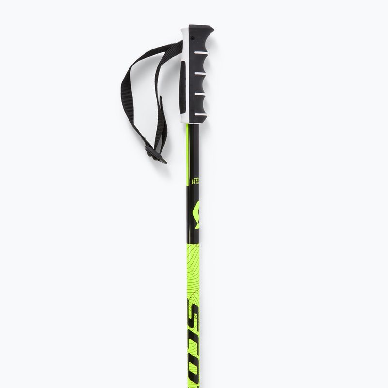 SCOTT ski poles Sea neon yellow 4