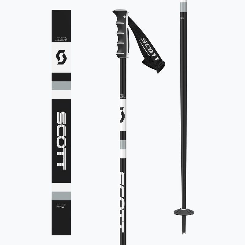 SCOTT ski poles Sun black 8