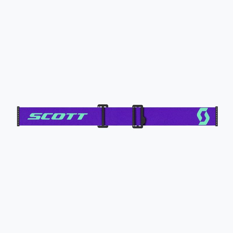 SCOTT Shield deep purple/solar red chrome ski goggles 3