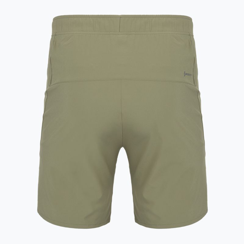 Men's running shorts SCOTT Endurance LT hay green 2