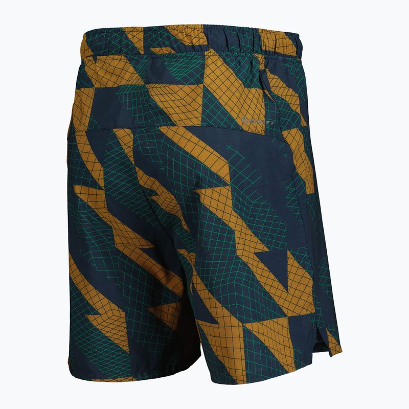 Men's running shorts SCOTT Endurance LT dark blue/bread brown 2