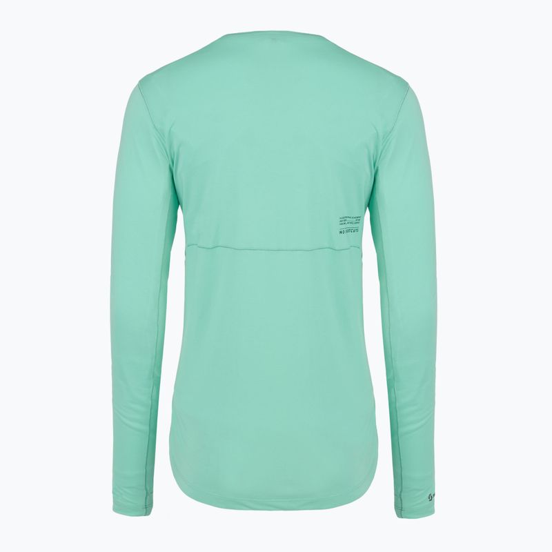 Women's running longsleeve SCOTT Endurance Tech miami green 2