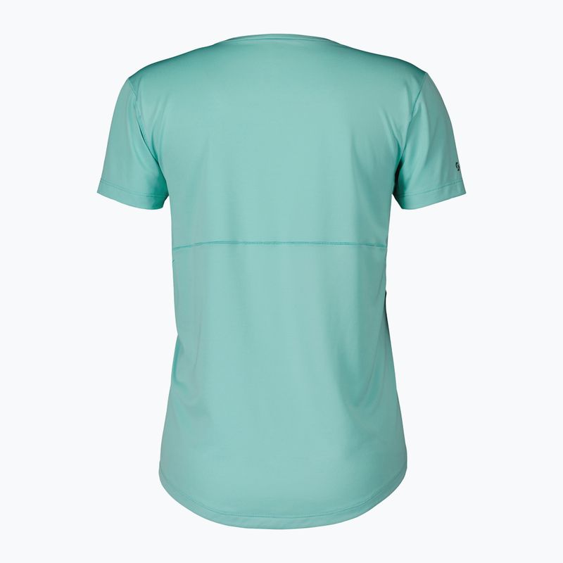 Women's running top SCOTT Endurance Tech miami green 2