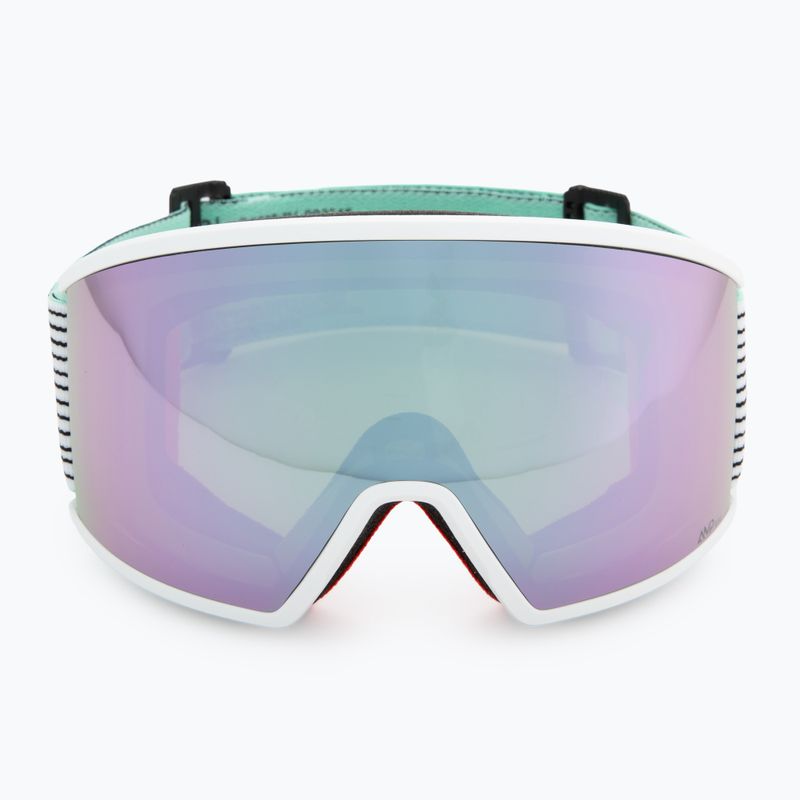Ski goggles SCOTT Ambit white/mint green/amp lavender chrome 2