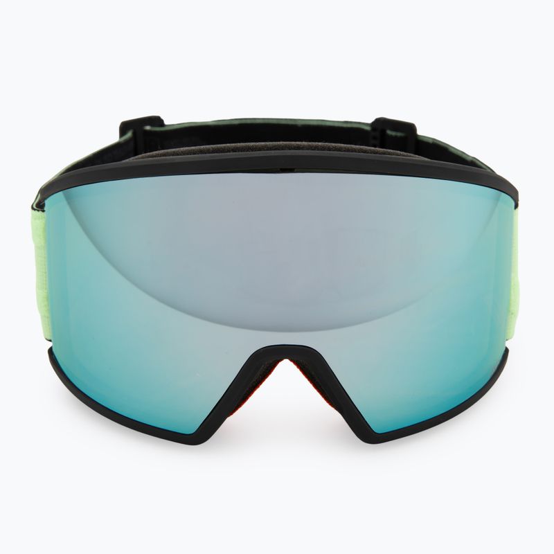 Ski goggles SCOTT Ambit glow green/amp ice chrome 2