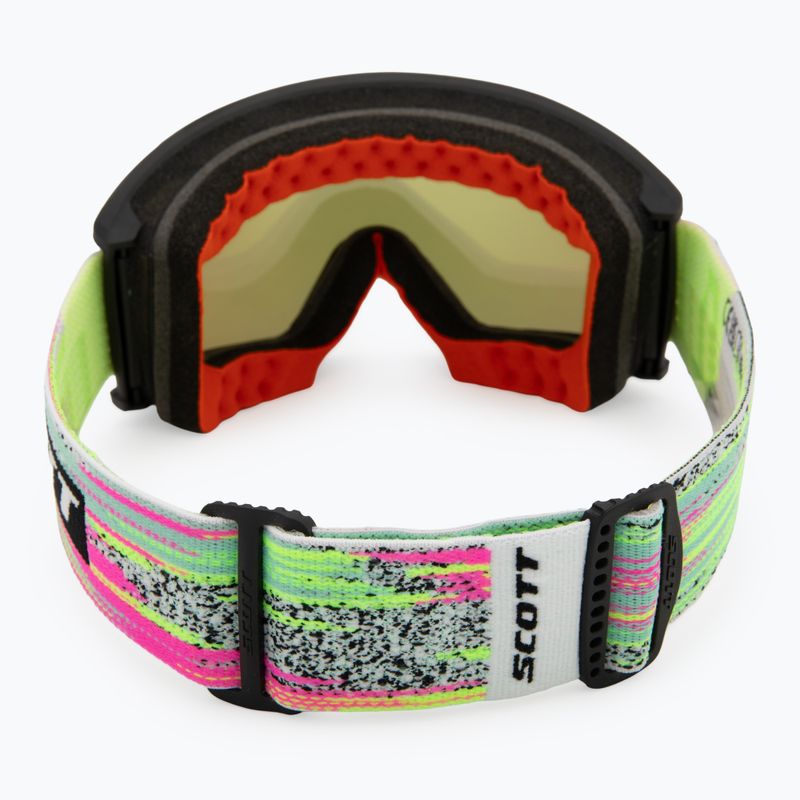 Ski goggles SCOTT Ambit Compact black/neon yellow/amp white chrome 3