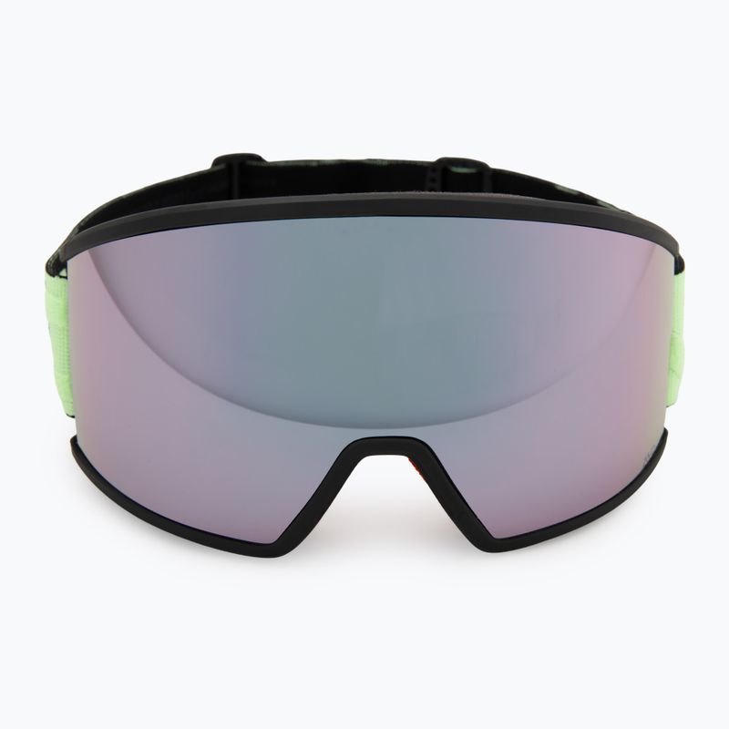Ski goggles SCOTT Ambit Compact glow green/amp lavender chrome 2