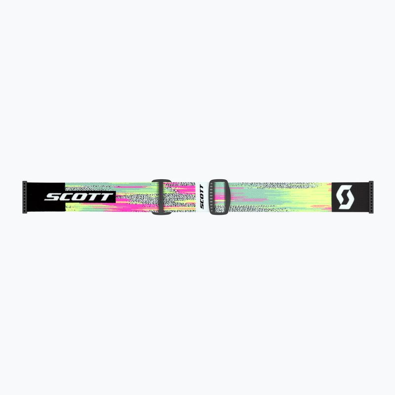 Ski goggles SCOTT Faze II black/neon yellow/amp silver chrome 7