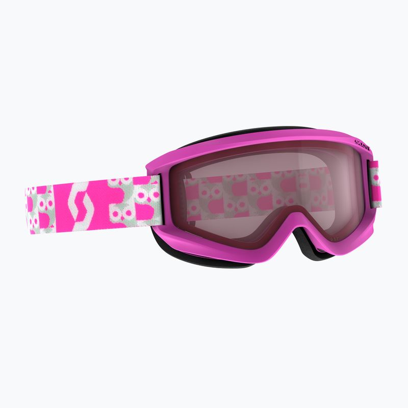 Children's ski goggles SCOTT Agent neon pink/enhancer 5