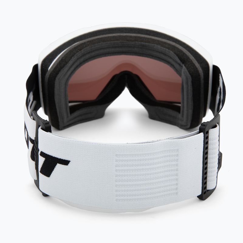 Ski goggles SCOTT Shield mineral white/black/amp red chrome 3
