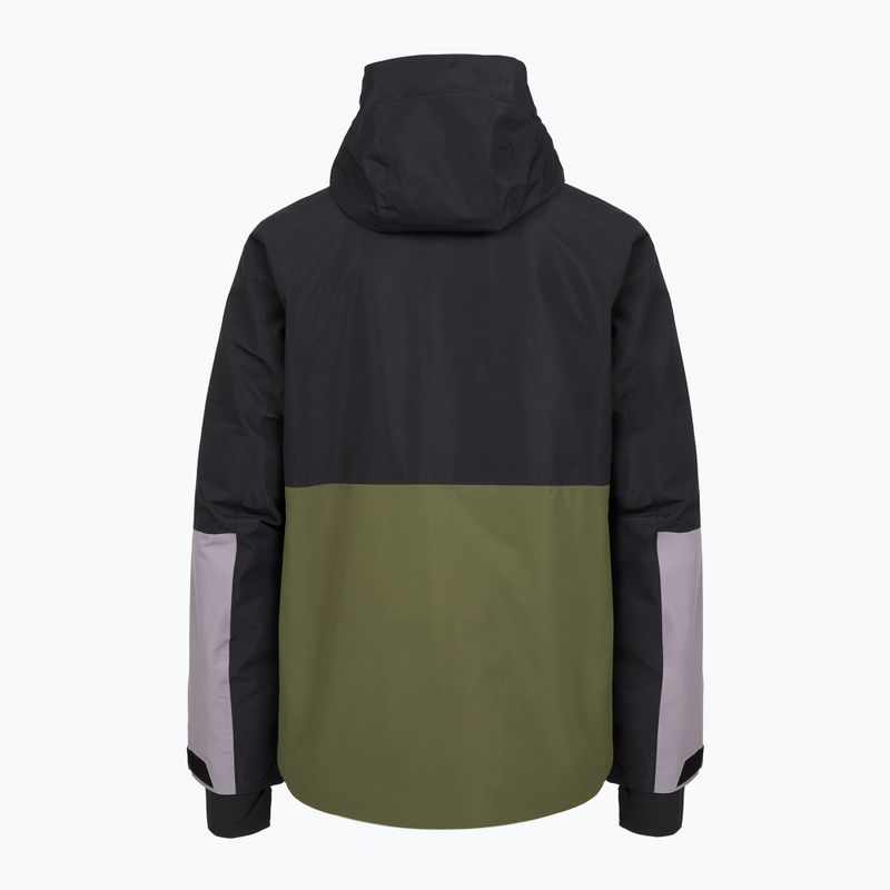 Men's ski jacket SCOTT Ultimate Dryo black/evening grey 2