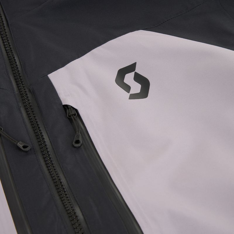 Men's ski jacket SCOTT Ultimate Dryo black/evening grey 3