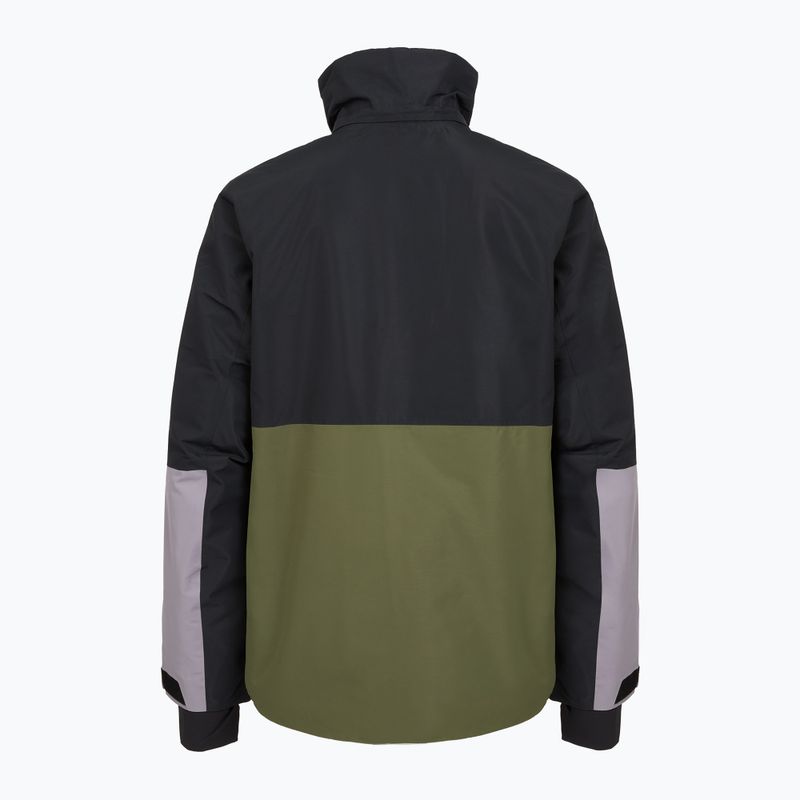 Men's ski jacket SCOTT Ultimate Dryo black/evening grey 7